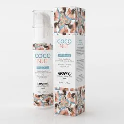 Exsens Huile De Massage Chauffante Et Comestible - Noix De Coco