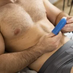 Mini Gaine Masturbatrice Pour Pénis - Arcwave Ghost Bleu -Lingerie Soldes masturbateur penis ghost bleu 5