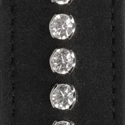 Menottes En Simili Cuir Et Strass 9 Menottes En Simili Cuir Et Strass -Lingerie Soldes menottes fines strass 3