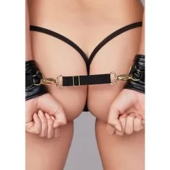 Menottes En Simili Cuir - Adore