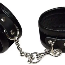 Menottes En Simili Cuir Et Velcro