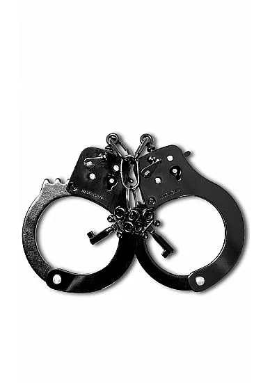 Menottes En Acier - Noir 3 Menottes En Acier - Noir