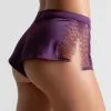 Maison Close Mini Short - Villa Satine - Violet 1 Maison Close Mini Short - Villa Satine - Violet -Lingerie Soldes mini short villa satine violet 1
