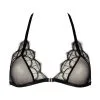 Atelier Amour Soutien-gorge Triangle En Tulle Et Dentelle Fine - Mystic Shadow -Lingerie Soldes ms10 front