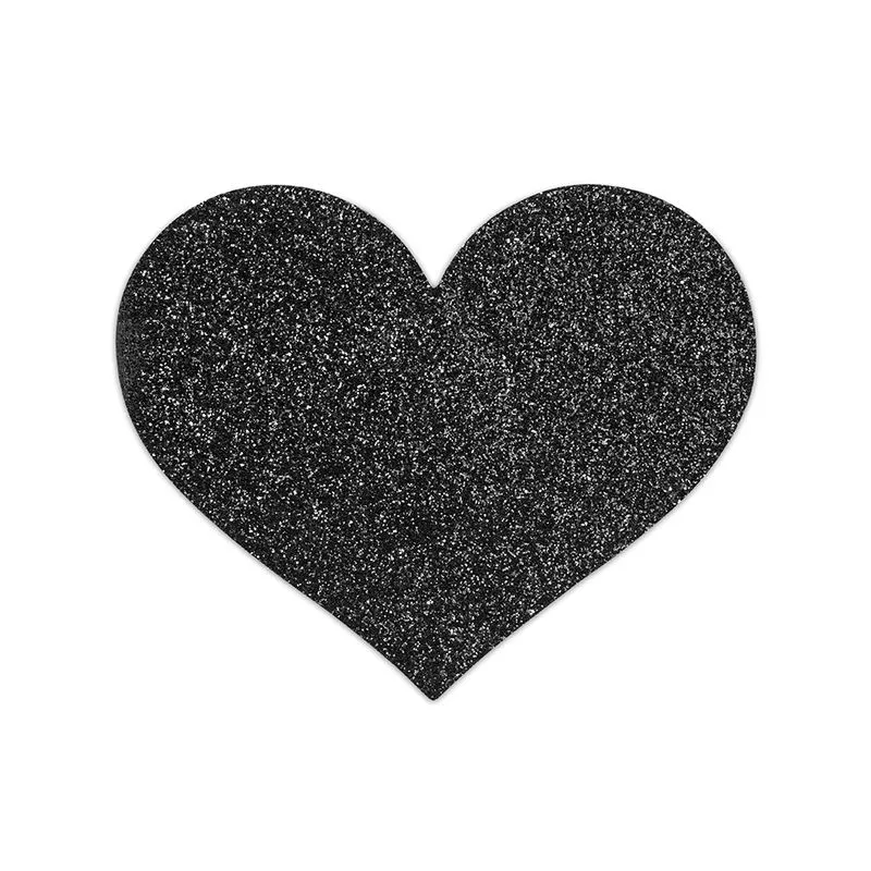 Bijoux Indiscrets Nippies Cœurs - Noir 3 Bijoux Indiscrets Nippies Cœurs - Noir