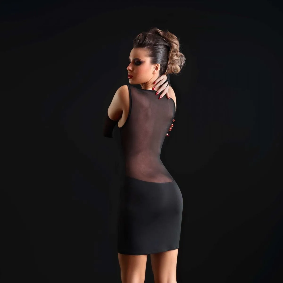Patrice Catanzaro Robe En Lycra Avec Dos En Transparence - Ophelia 4 Patrice Catanzaro Robe En Lycra Avec Dos En Transparence - Ophelia – Image 2