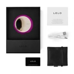Ora 3 - Lelo - Rose Profond -Lingerie Soldes ora 3 deeprose lelo 2
