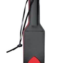 Dollhouse Paddle En Cuir - Coeur Rouge