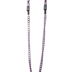 Pinces Tétons Réglables Avec Vis Violettes