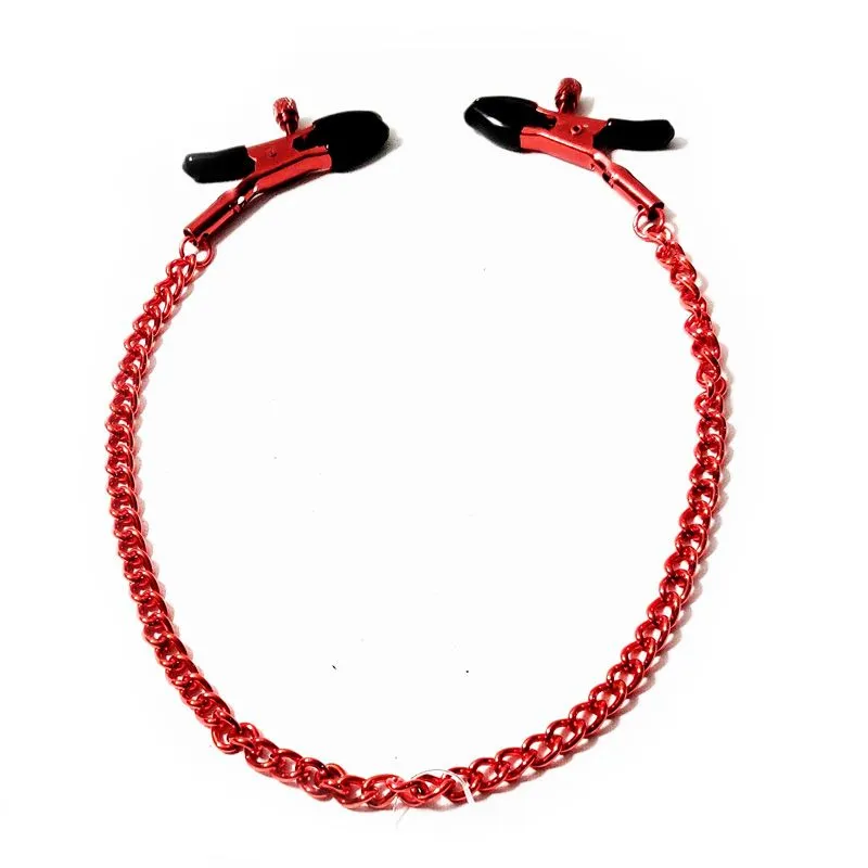 Pinces Tétons Réglables Avec Vis Rouges 3 Pinces Tétons Réglables Avec Vis Rouges