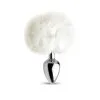 Plug Anal Avec Pompom En Fourrure Synthétique Blanche 1 Plug Anal Avec Pompom En Fourrure Synthétique Blanche -Lingerie Soldes plug anal pompom blanc 1