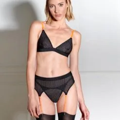 Maison Close Porte-jarretelles - Bande à Part -Lingerie Soldes porte jarretelles band a part 1