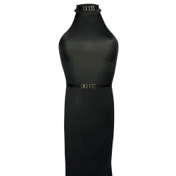 E.L.F. Zhou London Robe Courte Ajourée Avec Bijoux Plaqués Or - Obsidian 8 E.L.F. Zhou London Robe Courte Ajourée Avec Bijoux Plaqués Or - Obsidian -Lingerie Soldes robe courte ajouree obsidian 2