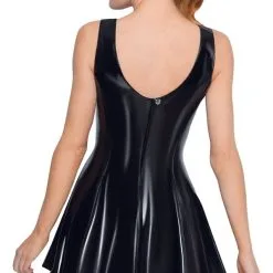 Robe Patineuse En Vinyle -Lingerie Soldes robe patineuse vinyle 3 1