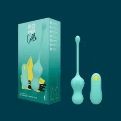 Oeuf Vibrant Télécommandé - Romp Cello -Lingerie Soldes romp oeuf telecommande cello 5
