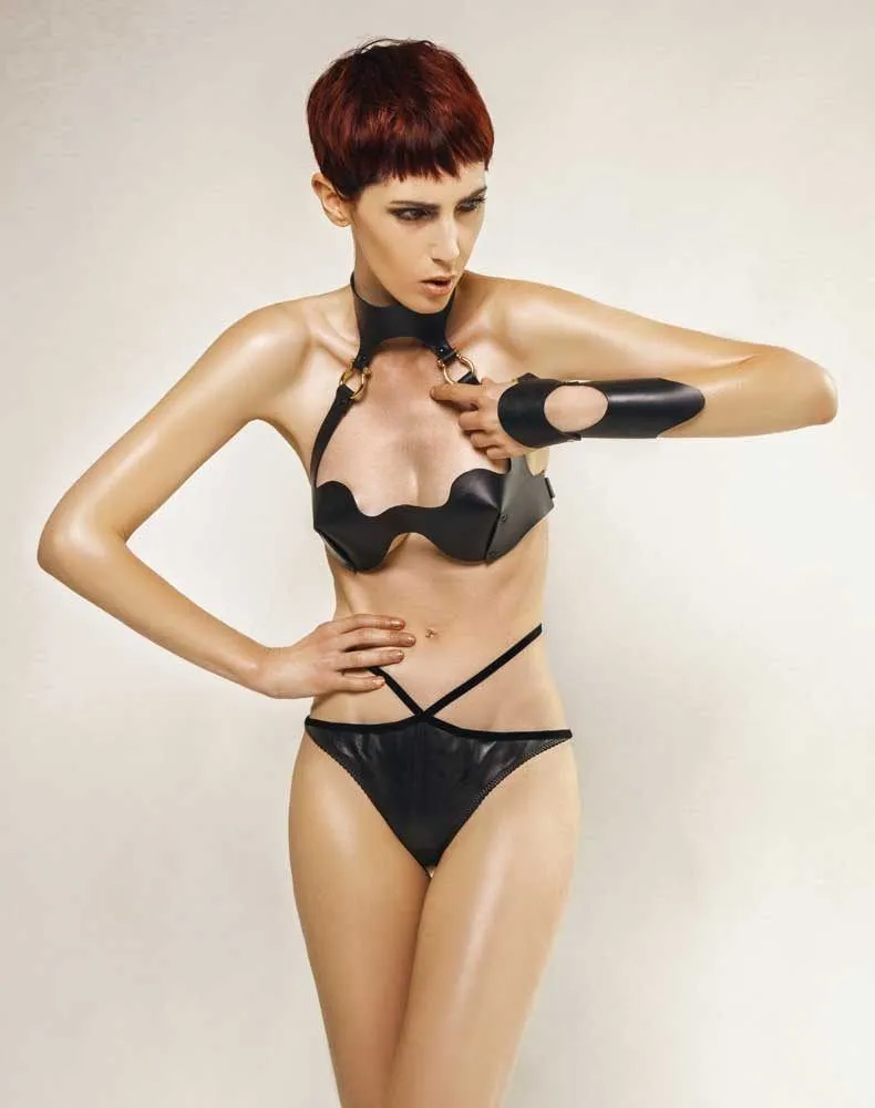 E.L.F. Zhou London Soutien-gorge En Cuir Omega 6 E.L.F. Zhou London Soutien-gorge En Cuir Omega – Image 4