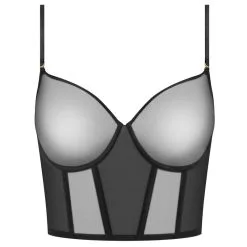 Maison Close Soutien-gorge Bustier - L'Amoureuse - Dahlia Noir 8 Maison Close Soutien-gorge Bustier - L'Amoureuse - Dahlia Noir -Lingerie Soldes sg bustier l amoureuse dahlia noir 2