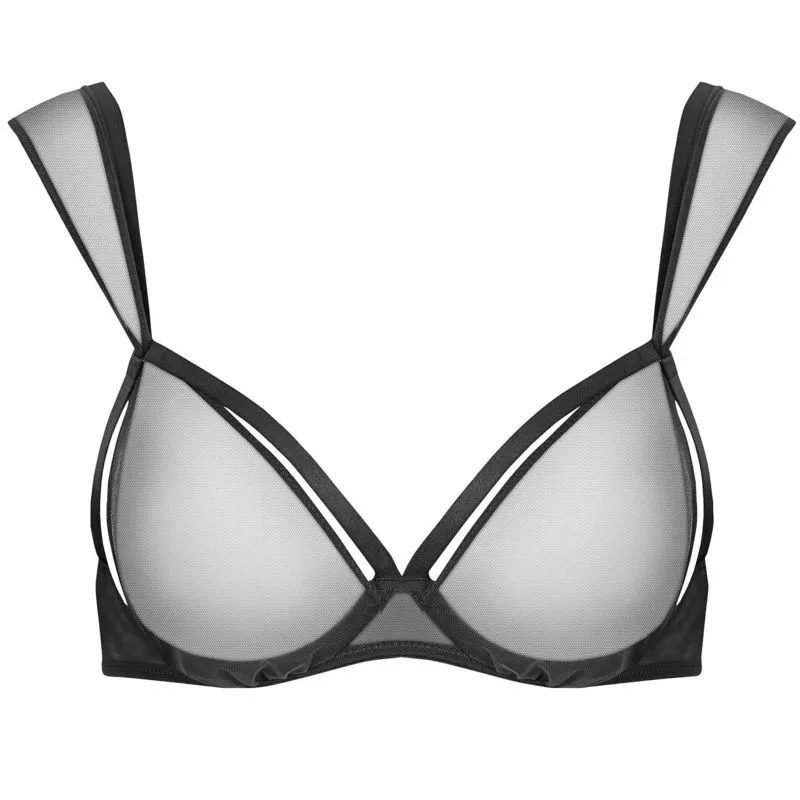 Maison Close Soutien-gorge Foulard Seins Nus - L'Amoureuse - Dahlia Noir 4 Maison Close Soutien-gorge Foulard Seins Nus - L'Amoureuse - Dahlia Noir – Image 2