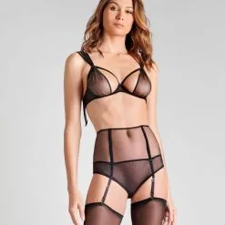 Maison Close Soutien-gorge Foulard Seins Nus - L'Amoureuse - Dahlia Noir 15 Maison Close Soutien-gorge Foulard Seins Nus - L'Amoureuse - Dahlia Noir -Lingerie Soldes sg seins nus foulard dahlia l amoureuse 6