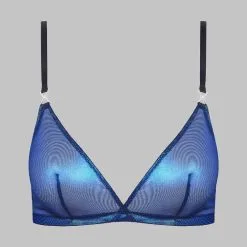 Maison Close Soutien-gorge Triangle - Blue Angel