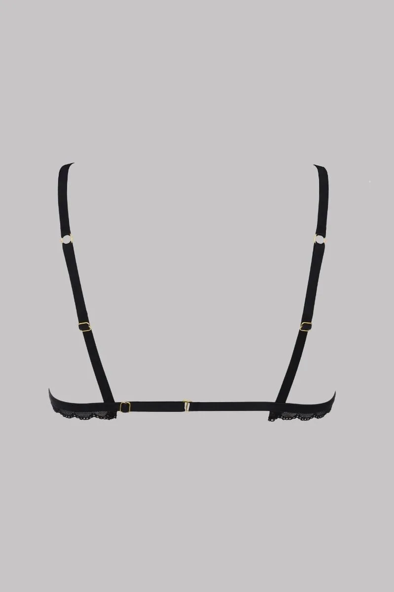 Maison Close Soutien-gorge Triangle Ouvrable - Le Petit Secret 5 Maison Close Soutien-gorge Triangle Ouvrable - Le Petit Secret – Image 3