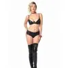 Patrice Catanzaro Shorty En Wetlook - Béatrice -Lingerie Soldes short laque bea 1