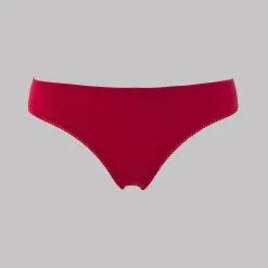 Maison Close Shorty Cul Nu - Le Petit Secret - Rouge -Lingerie Soldes shorty cul nu petit secret rouge 4