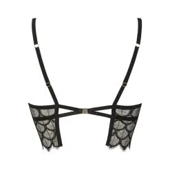 Atelier Amour Soutien-gorge Bustier En Dentelle Fine - Mystic Shadow -Lingerie Soldes soutien gorge bustier mystic shadow 2 2