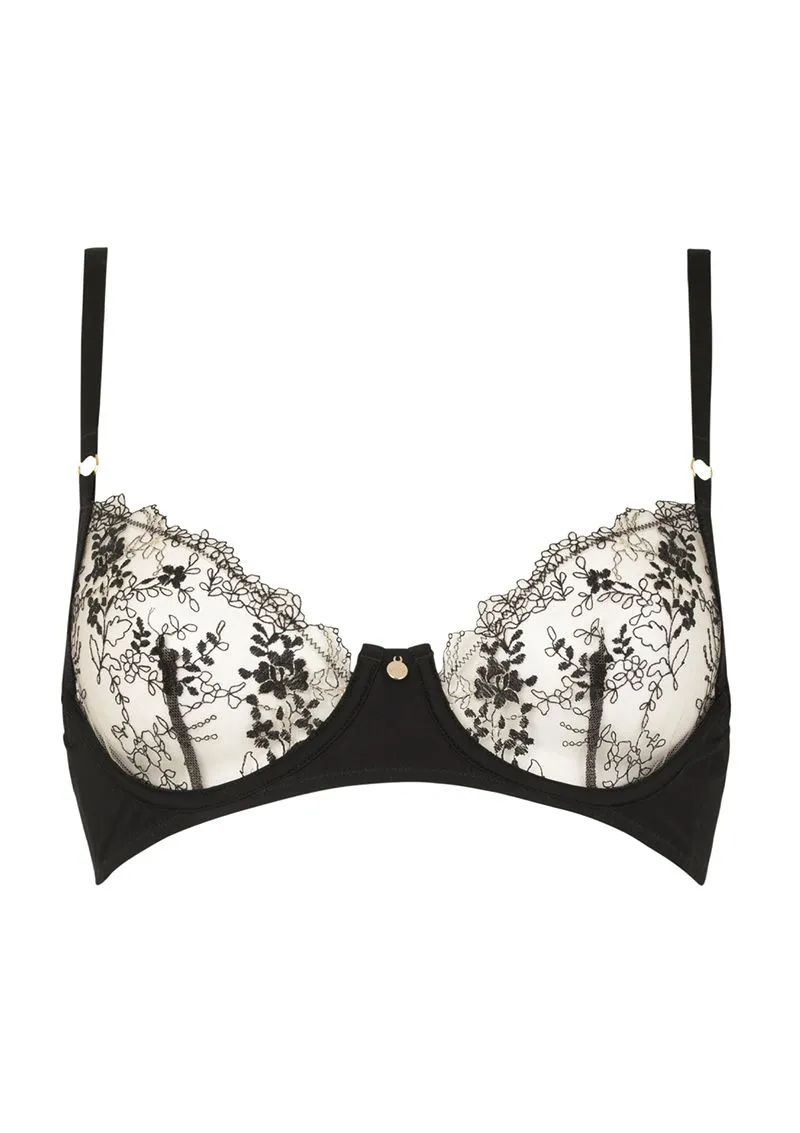 Atelier Amour Soutien-gorge Corbeille En Tulle Brodé - Après Minuit 3 Atelier Amour Soutien-gorge Corbeille En Tulle Brodé - Après Minuit