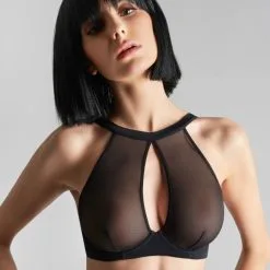 Maison Close Soutien-gorge Seins Recouverts - Pure Tentation -Lingerie Soldes soutien gorge foulard pure tentation 1