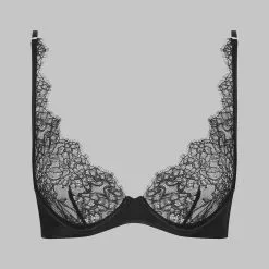 Maison Close Soutien-gorge Foulard En Dentelle Et Soie - Rendez-vous Noir 10 Maison Close Soutien-gorge Foulard En Dentelle Et Soie - Rendez-vous Noir -Lingerie Soldes soutien gorge foulard rdv noir 4
