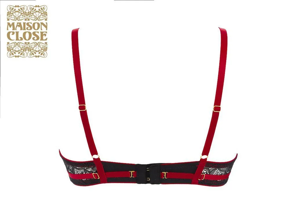 Maison Close Soutien-gorge Push-up Avec Harnais - Armée Des Sens 3 Maison Close Soutien-gorge Push-up Avec Harnais - Armée Des Sens