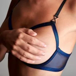 Maison Close Soutien-gorge Seins Nus - Blue Angel -Lingerie Soldes soutien gorge seins nus blue angel 3