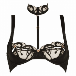Impudique Soutien-gorge Avec Harnais Amovible - Trésor 12 Impudique Soutien-gorge Avec Harnais Amovible - Trésor -Lingerie Soldes soutien gorge tresor 1