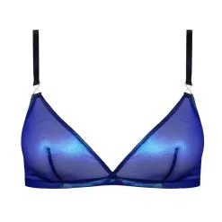 Maison Close Soutien-gorge Triangle - Blue Angel -Lingerie Soldes soutien gorge triangle blue angel 2