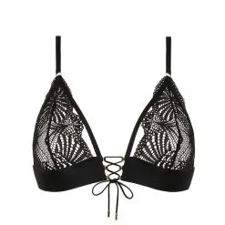 Atelier Amour Soutien-gorge Triangle En Dentelle Avec Laçage - Enlace Moi