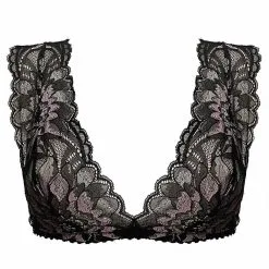 Paloma Casile Soutien-gorge Triangle En Dentelle Irisée - Isis -Lingerie Soldes soutien gorge triangle isis 4