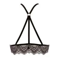 Atelier Amour Soutien-gorge Triangle En Tulle Et Dentelle - Nommée Désir -Lingerie Soldes soutien gorge triangle nommee desir 2