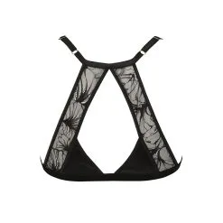 Atelier Amour Soutien-gorge Triangle En Satin Et Dentelle - Nuit à Broadway -Lingerie Soldes soutien gorge triangle nuit a broadway 8