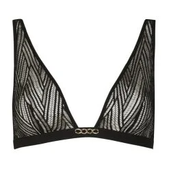 Atelier Amour Soutien-gorge Triangle En Dentelle Graphique - Onde Sensuelle -Lingerie Soldes soutien gorge triangle onde sensuelle 4