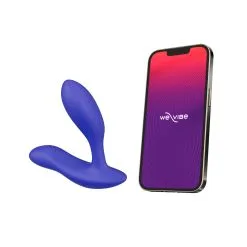 We-Vibe Stimulateur Prostatique Vibrant Et Télécommandé Vector + - Bleu -Lingerie Soldes stimulateur prostatique vibrant telecommande vector bleu 4