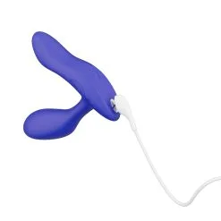 We-Vibe Stimulateur Prostatique Vibrant Et Télécommandé Vector + - Bleu -Lingerie Soldes stimulateur prostatique vibrant telecommande vector bleu 5