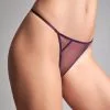 Maison Close Mini String - L'Amoureuse - Orchidée Violette 1 Maison Close Mini String - L'Amoureuse - Orchidée Violette -Lingerie Soldes string l amoureuse orchidee 1