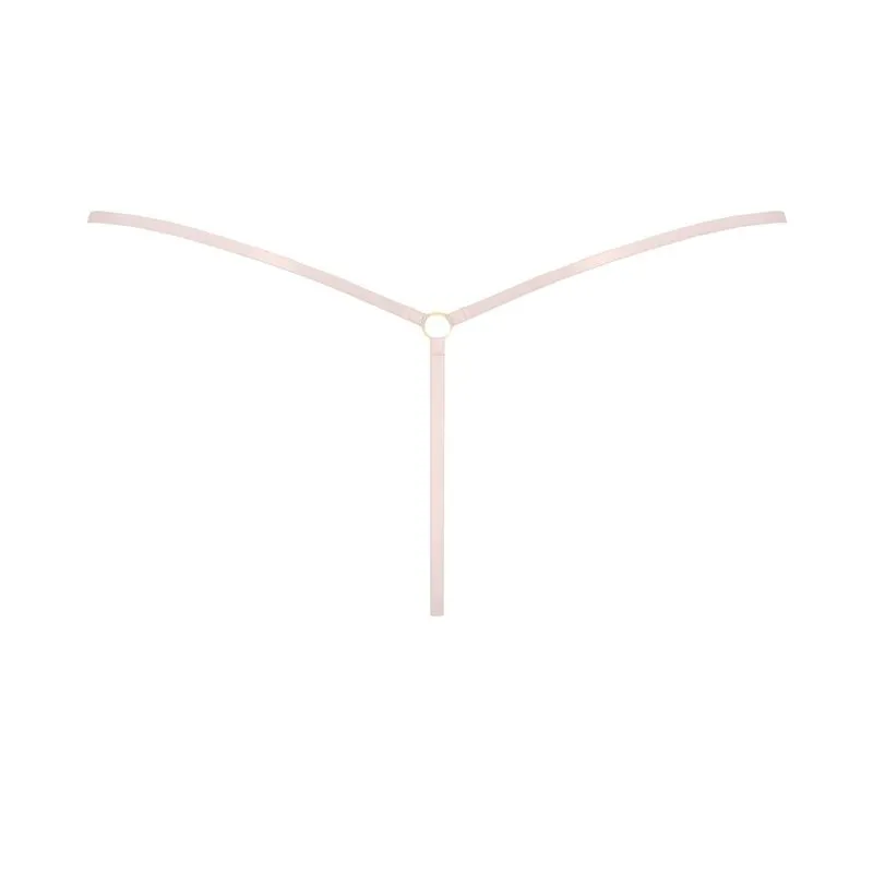 Maison Close Mini String - L'Amoureuse - Pivoine Rose 5 Maison Close Mini String - L'Amoureuse - Pivoine Rose – Image 3