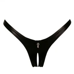 Patrice Catanzaro String Ouvert En Wetlook - Annabelle 9 Patrice Catanzaro String Ouvert En Wetlook - Annabelle -Lingerie Soldes string laque annabelle 2