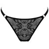 Paloma Casile String En Tulle Brodé Avec Bijou Argent - Maaya 1 Paloma Casile String En Tulle Brodé Avec Bijou Argent - Maaya -Lingerie Soldes string maaya 1