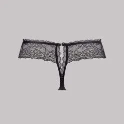 Maison Close String Tanga Ouvert - Le Petit Secret -Lingerie Soldes string tanga ouvrable ps 4