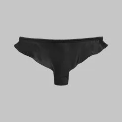 Maison Close Tanga En Soie - Rendez-vous Noir 13 Maison Close Tanga En Soie - Rendez-vous Noir -Lingerie Soldes tanga rendez vous noir 5