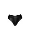 Noir Handmade String Taille Haute Ouvrable En Wetlook
