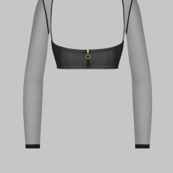 Maison Close Top Manches Longues - Chambre Noire Or 11 Maison Close Top Manches Longues - Chambre Noire Or -Lingerie Soldes top manches longues chambre noire or 5